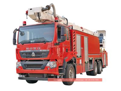 Rescue Fire Truck made by Howo 6x4 chassis