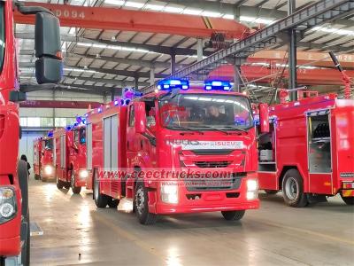 Isuzu GIGA 4X water foam pumper tanker fire truck