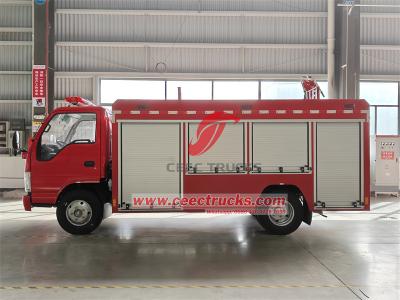 Isuzu 120HP light duty tanker fire department truck
