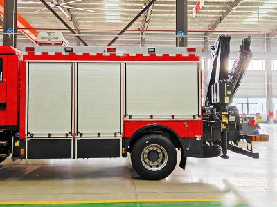 HOWO 4x2 heavy duty rescue firefighting trucks