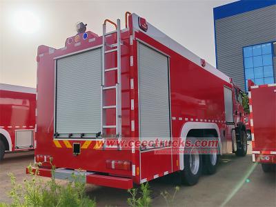 HOWO TX400 emergency fire department apparatus