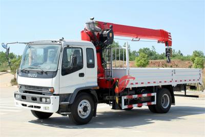 Africa Isuzu FTR 205HP boom crane cargo truck