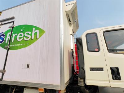 Howo light-duty 5tons freezer van