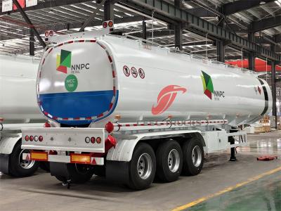 Nigeria 40000L diesel tanker semitrailer