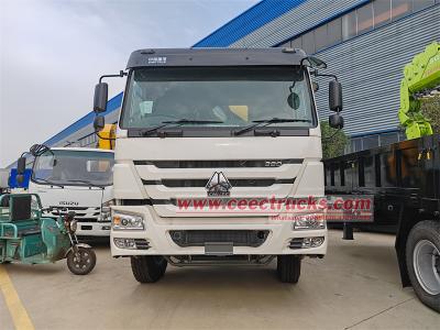 HOWO 8x4 heavy-duty knuckle crane truck