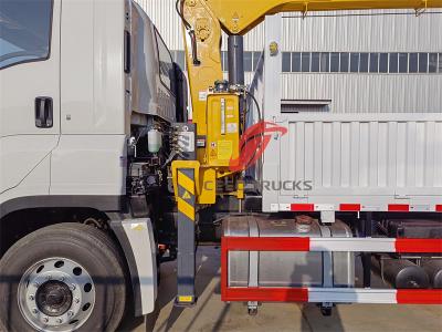 Philippine Isuzu FVR 240HP boom crane truck