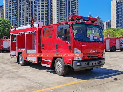 Africa ISUZU city fire rescue truck
