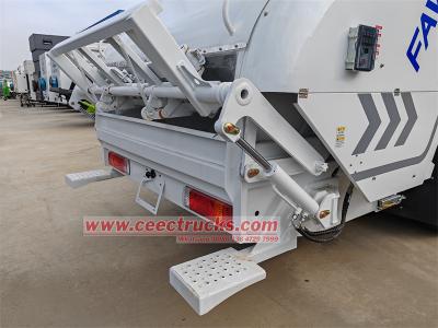 FAW J5K 4X2 RHD rear loader compactor truck