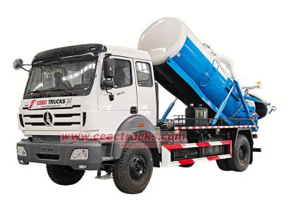 Beiben 1929 vacuum suction truck