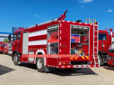 Howo 4x2 city fire rescue truck