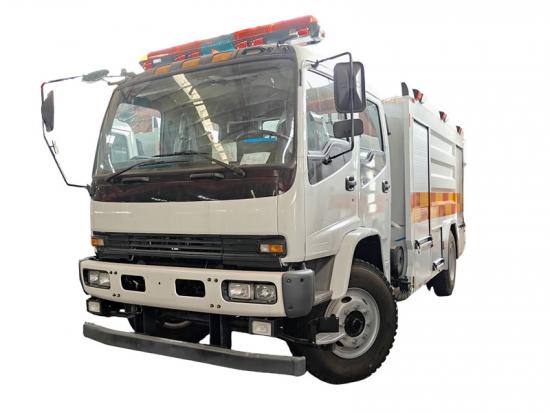 Central Asia ISUZU FTR city fire water truck