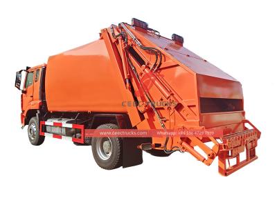 Howo 16CBM garbage compactor truck
