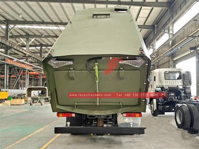 Africa Howo 300HP garbage street sweeper truck