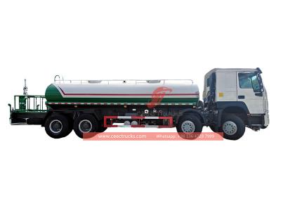Howo heavy 380HP city water tank truck