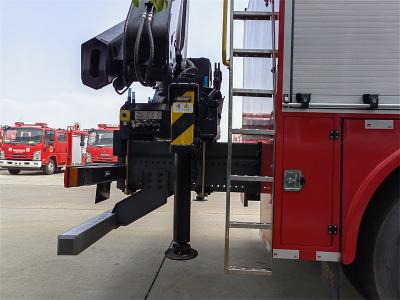 Howo 4x2 city fire rescue truck