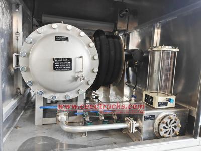 ISUZU helicopter jet fuel tanker truck 5000L