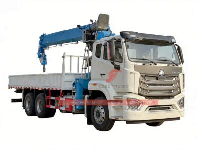 Howo NX cabin truck 14T crane with direct sale