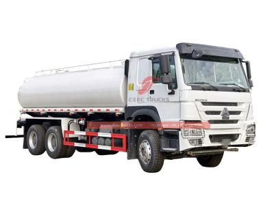 HOWO 16000 liters water tanker truck