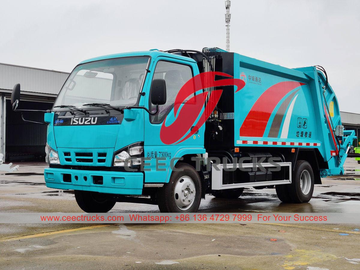 ISUZU NKR vuilniswagen met fabrieksprijs te koop