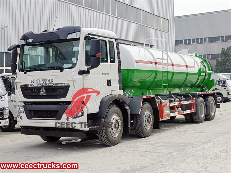 Howo noodhandleiding voor het oplossen van veelvoorkomende storingen van rioolzuigwagens