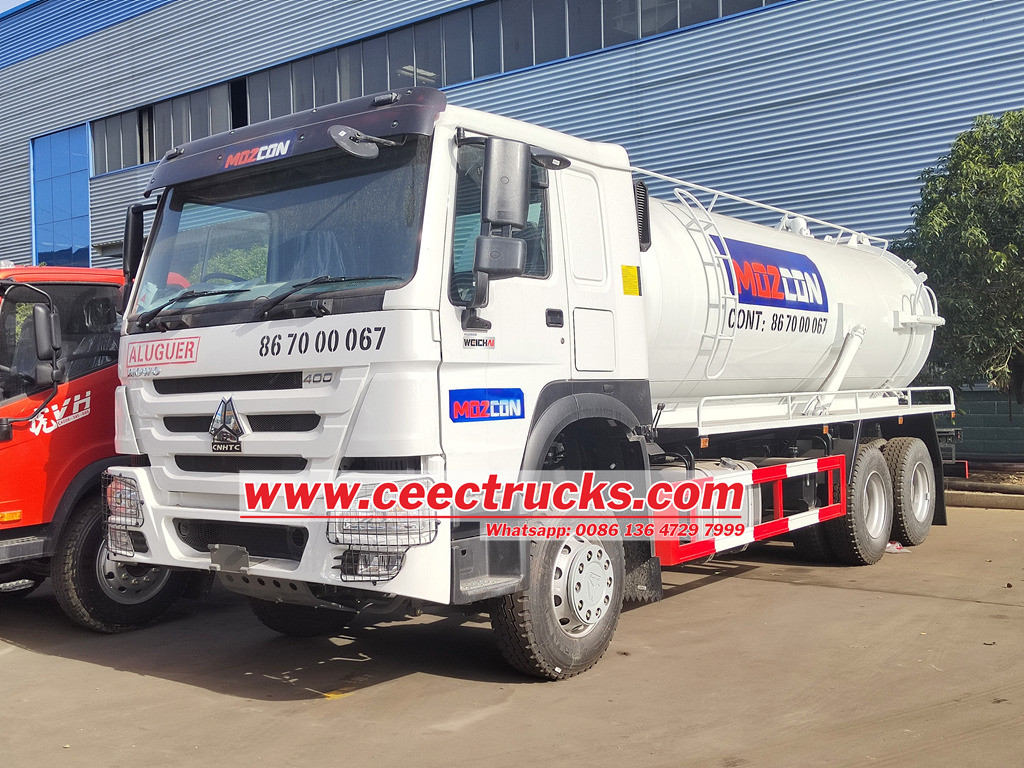 Wat voor soort MORO vacuümpomp is geschikt voor HOWO rioolzuigwagens?