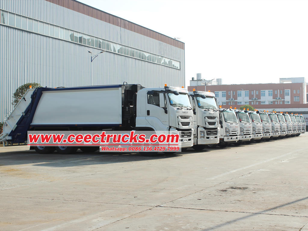 ISUZU Afvalperswagen Onderdelenlijst