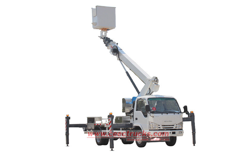 Isuzu ELF 16m hoogwerker