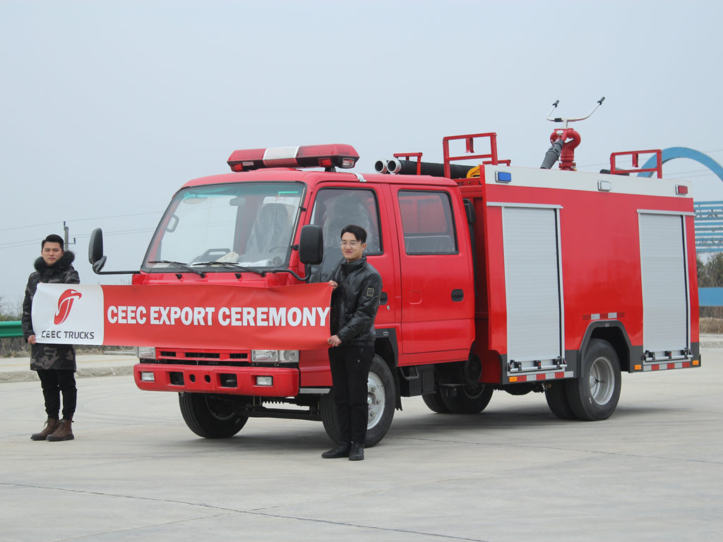 Structuur en kenmerken van de CB10/30 brandweerpomp