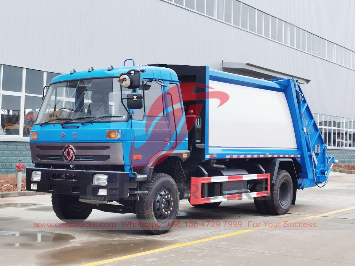 Dongfeng 14CBM afvalperswagen voor export