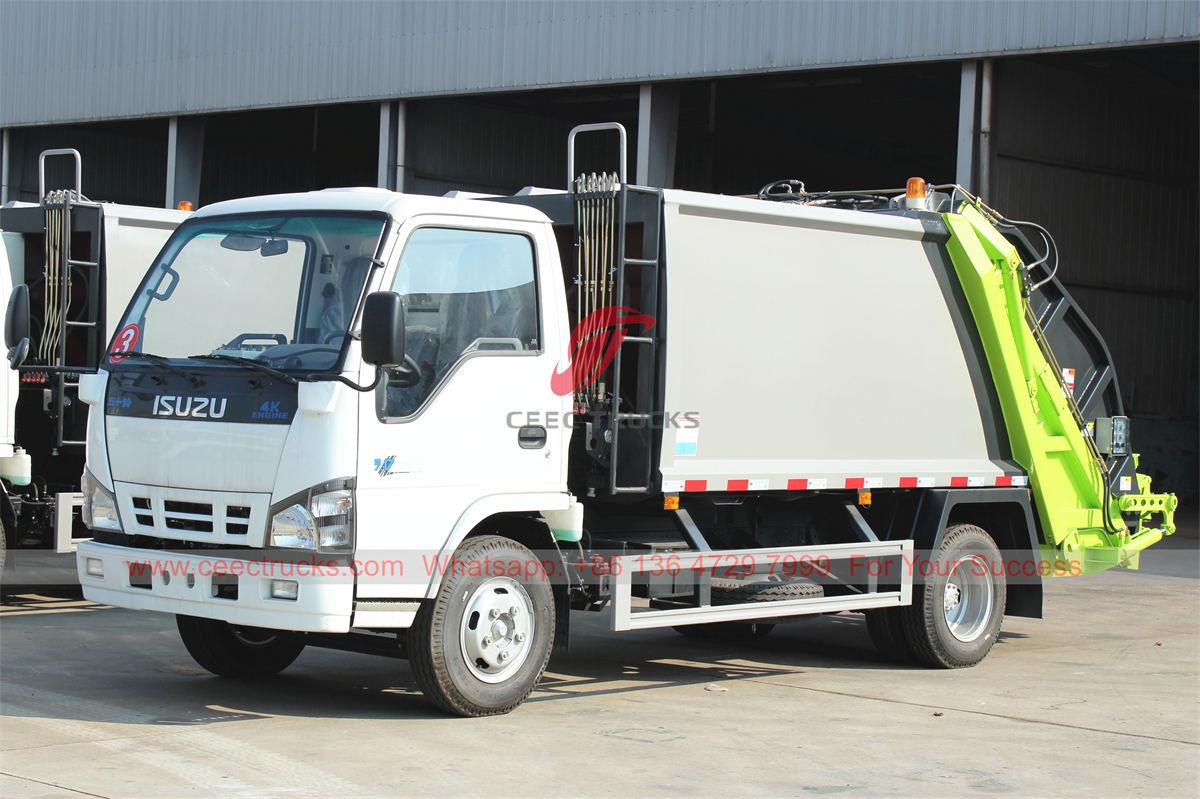 ISUZU 5CBM vuilniswagen voor Dubai