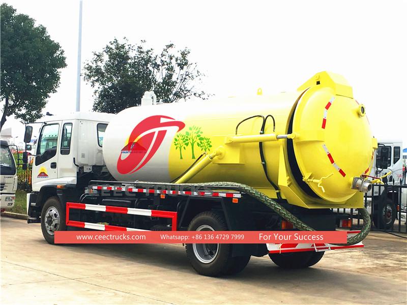 Enkele gouden regels voor het bedienen van een rioolvacuümwagen