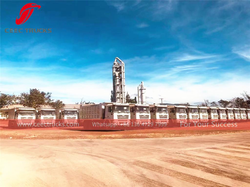 Guinee - 20 eenheden SHACMAN kiepwagen voor mijnbouw