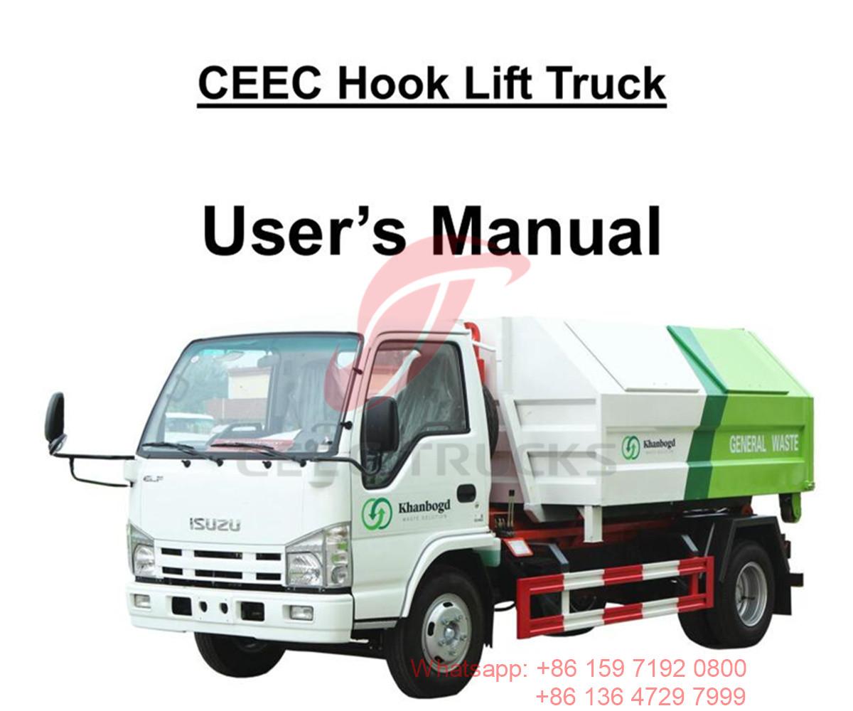 Mongolië - ISUZU 5CBM haaklift handleiding