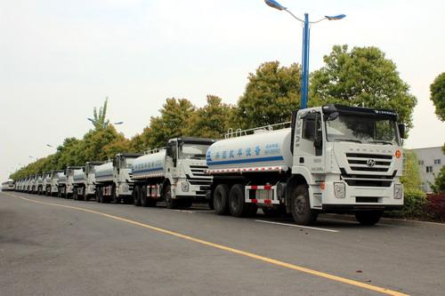 100 eenheden IVECO watertankwagens voor de Chinese provincie Xinjiang