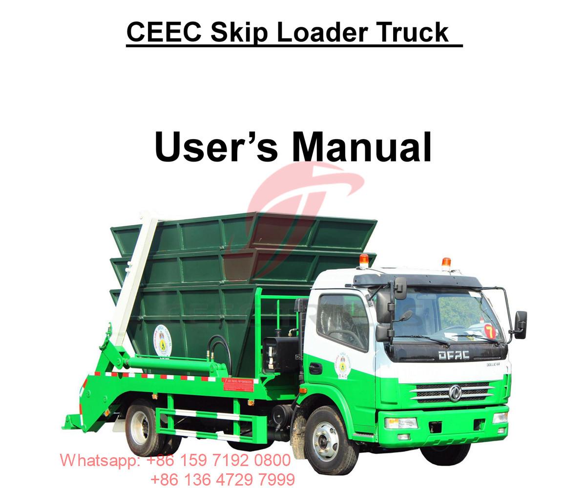 Gambia - DONGFENG 6CBM Skip Loader Truck handleiding