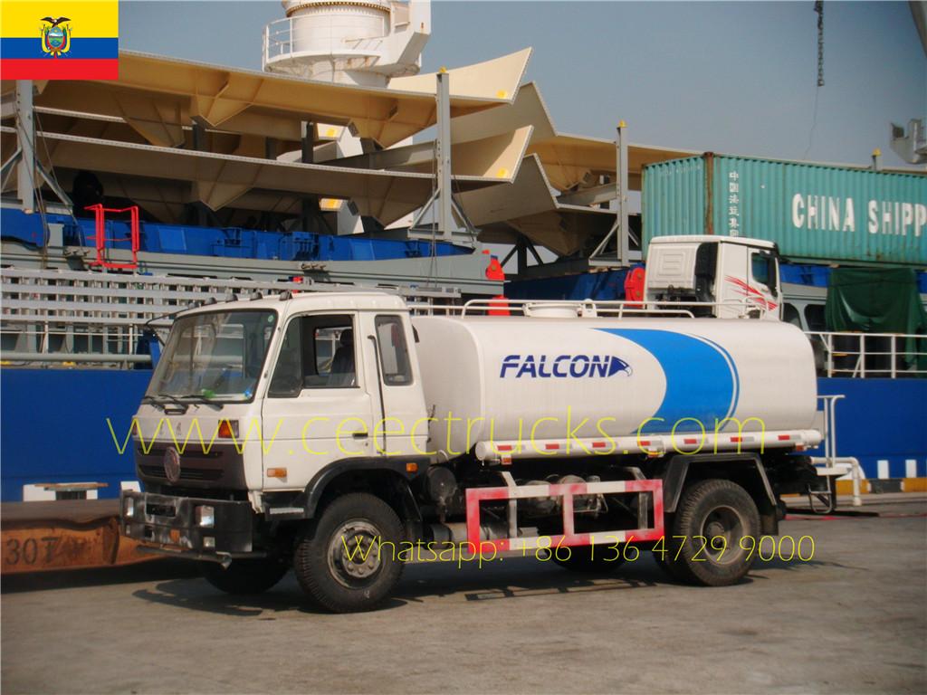 Ecuador exporteert 10.000 liter watertanker