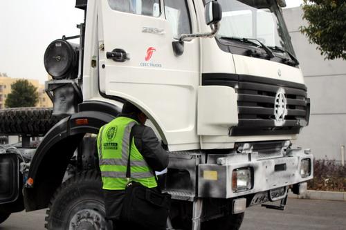 Beiben 6*6 truck export naar Congo